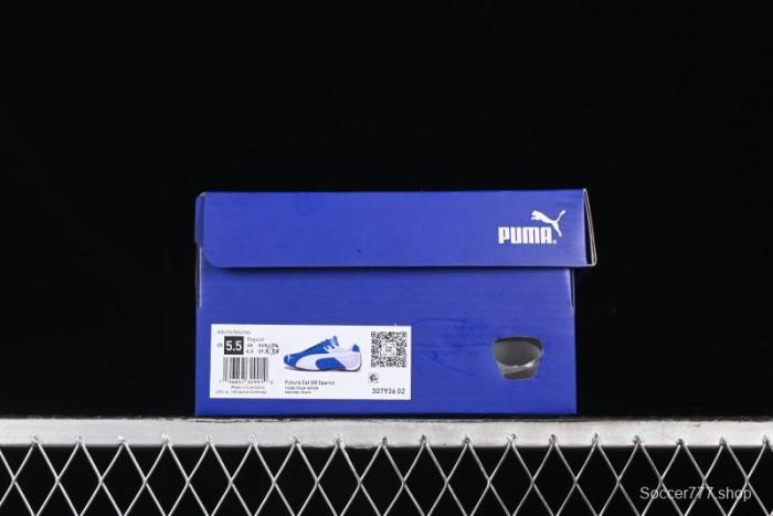 Puma Sparco Future Round Toe Lace-Up Leather Fabric Low-Top Lifestyle Casual Shoes - 307936-02