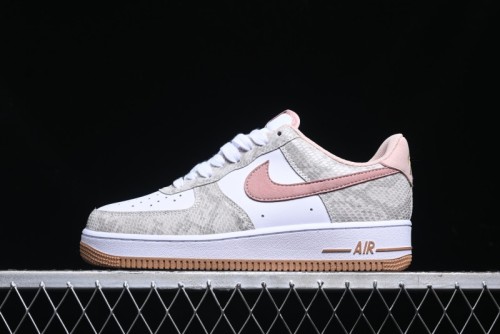 Nike Air Force 1 '07 Low Year of the Snake Themed Low-Top Casual Sneakers - HF2898-100