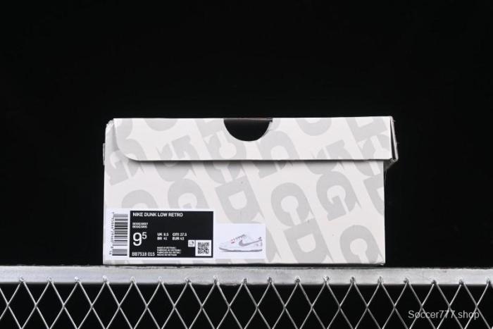 Nike SB Dunk Low The North Face Collaboration Anniversary High-End Custom Low-Top Casual Skate Shoes - BB7518-015