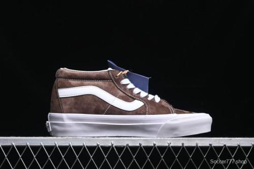 Vans Sk8-Mid Reissue 83 Premium Suede Retro Skate Shoes - VN000CQQDMV
