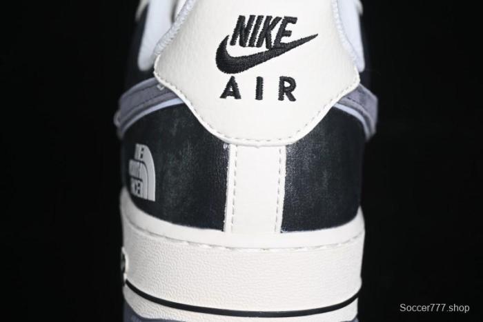Nike Air Force 1 '07 Low The North Face Collaboration Jacket Black Casual Sneakers - DM6688-004
