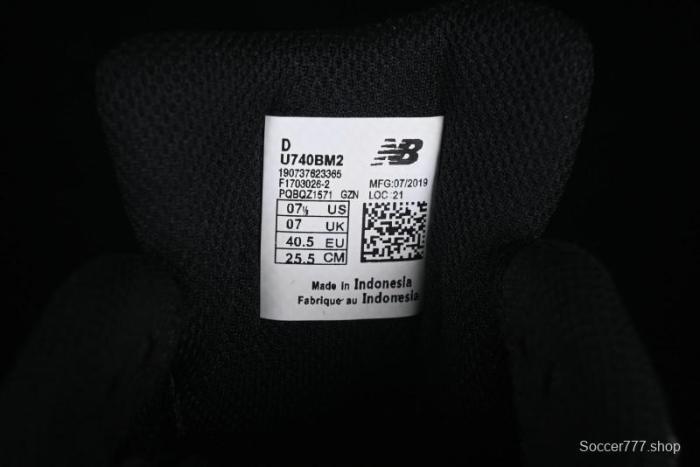 New Balance 740 Series Retro Dad Style Casual Sports Running Shoes - U740BM2