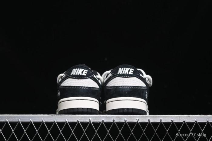 Nike SB Dunk Low Stussy Collaboration - Anniversary High-End Customized Low-Top Casual Skate Shoes - YX5066-209