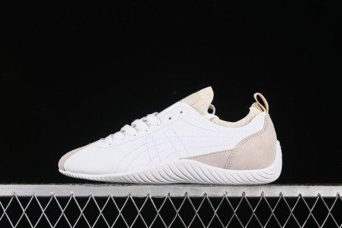 Onitsuka Tiger Sclaw Low-Top Lifestyle Casual Shoes with Comfortable Slip-Resistant Durable Design - 1183B969-101