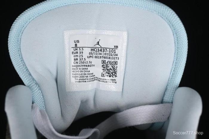 Nike Air Jordan 1 Low  Coconut Milk Black  Casual Basketball Shoes with Contrast Swoosh - HQ3437-101