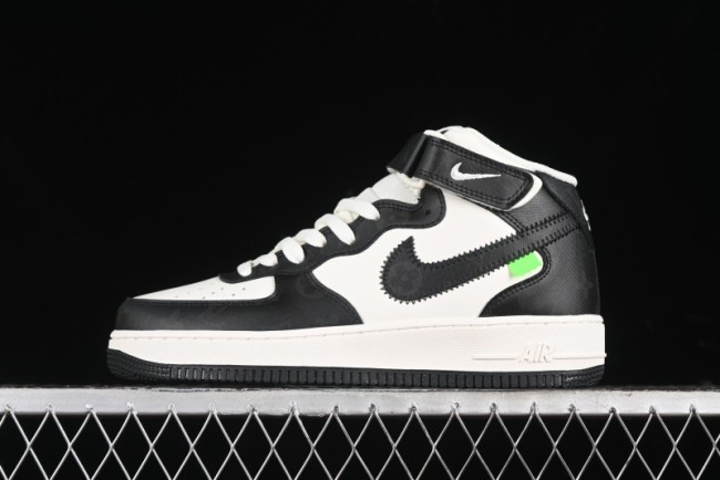 Nike Air Force 1 '07 Mid Casual Sneakers in Black - LL0222-005