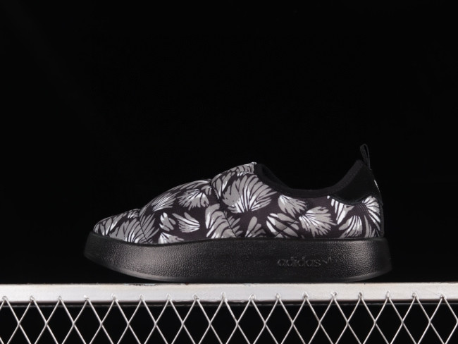 Adidas Ruffylette GX4646 Winter Slip-On Sneakers with Warm Lining - AJC3