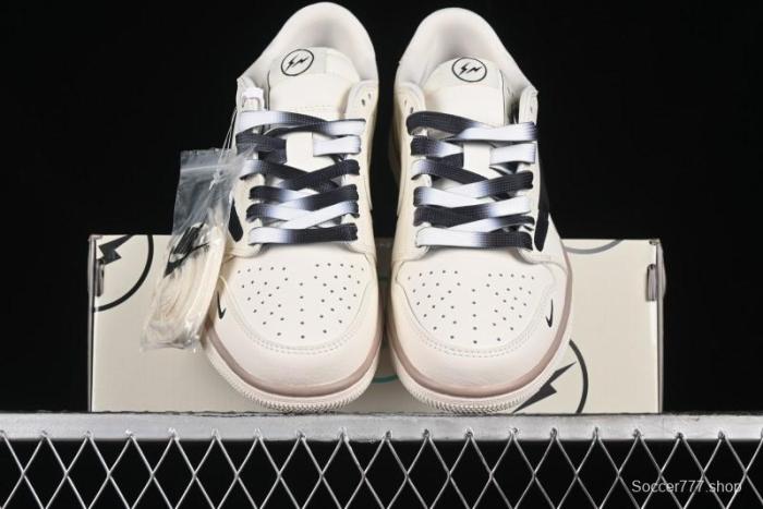 Nike Travis Scott x Fragment Design x Air Jordan 1 Low OG SP AJ1 Sneakers - CF3688-018