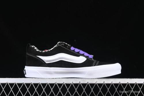 Vans Knu Skool Low Top Retro Casual Vulcanized Sneakers - VN000CS00YK