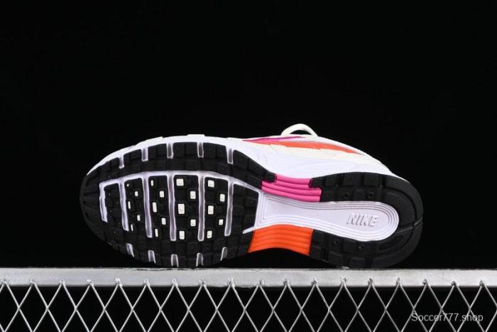 Nike P-6000 Retro Casual Sneakers Dad Shoes with Layered Design and Lightweight Body - CW1351-100