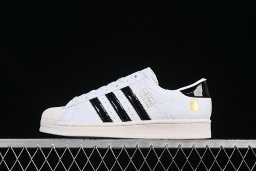 Adidas Bape Superstar JR2701 Shell Toe Casual Sneakers - JR2701
