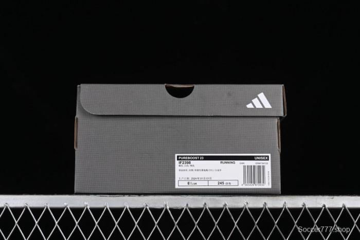 Adidas Pureboost 23 Running Shoes Lightweight Breathable with Full-Length BOOST Cushion - IF2398