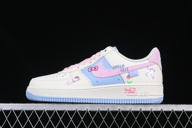 Nike Air Force 1 '07 Low Hello Kitty Comic Series Custom Low-Top Sneakers - DB3301-222