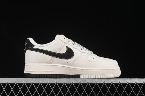 Nike Air Force 1'07 Low Gucci Collaboration Dual-Tone Mini Swoosh Casual Sneakers - CS5288-009