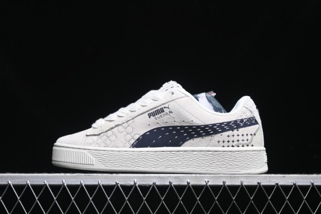 Puma Suede XL Retro Casual Sneakers with Premium Pigskin Upper - 395777-02
