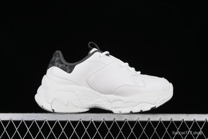 New York Yankees MLB Bigball Chunky Denim Monogram Platform Sandals - 3ASHBDM4N50BKS