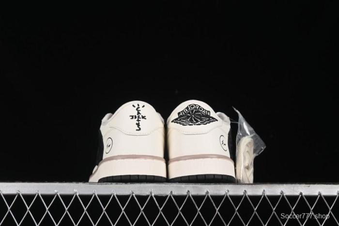 Nike Travis Scott x Fragment Design x Air Jordan 1 Low OG SP AJ1 Sneakers - CF3688-018