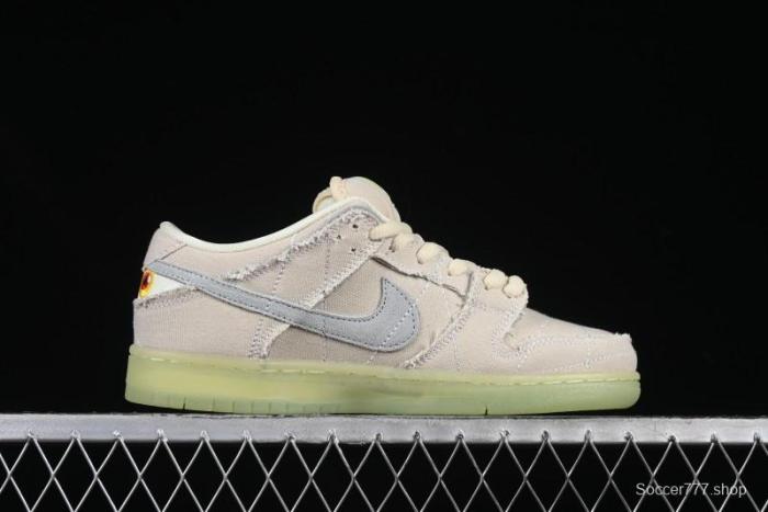 Nike SB Dunk Low  Mummy  Casual Skate Shoes with Tear-Away Fabric and Egyptian Theme - DM0774-111