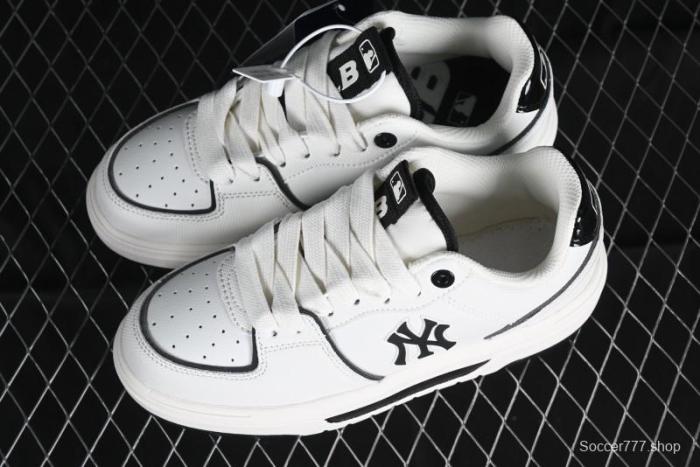 New York Yankees Chunky Runner Basic Lace-Up Lightweight Casual Sneakers - 3ASXCBS4N50WHS