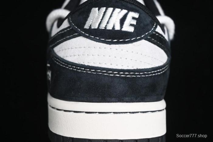 Nike SB Dunk Low Stussy Collaboration - Anniversary High-End Customized Low-Top Casual Skate Shoes - YX5066-209