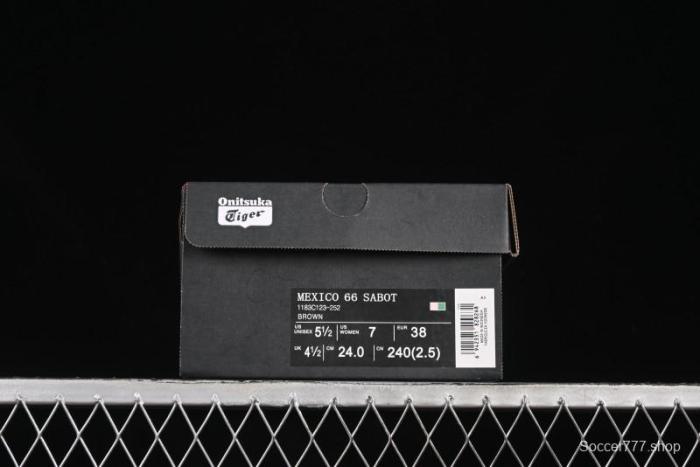 Onitsuka Tiger Mexico 66 Sabot Slip-On Sneakers with Breathable Mesh Upper - 1183C123-252