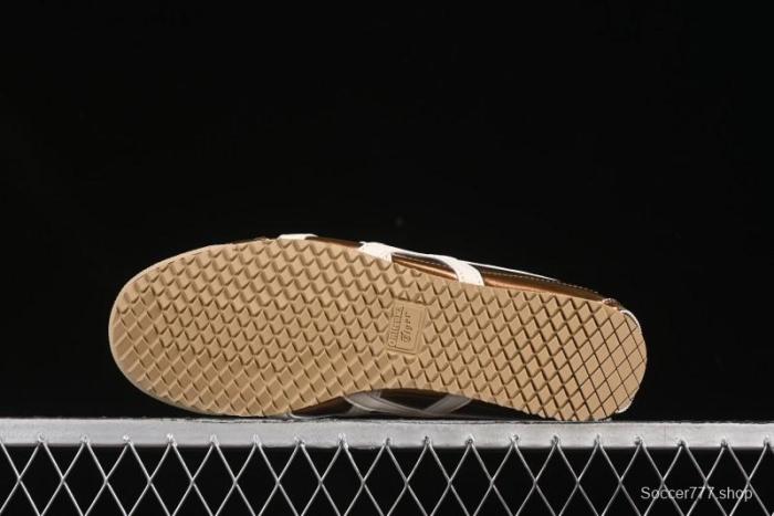 Onitsuka Tiger Mexico 66 SD Low-Top Leather Sneakers for Casual Running - 1183C468-200