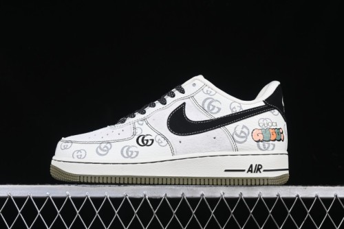 Nike Air Force 1 '07 Low Gucci Collaboration Classic Pattern Low-Top Casual Sneakers - CH6336-516