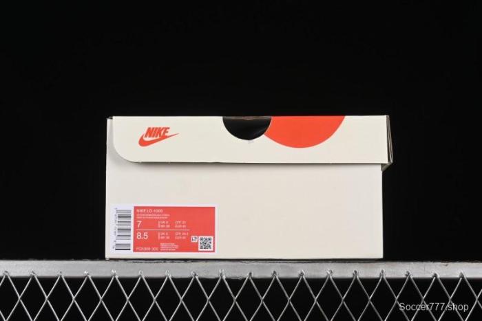 Nike Stussy Roshe Run LD-1000 Comfortable Versatile Non-Slip Durable Waffle Low-Top Casual Running Shoes - FQ5369-300