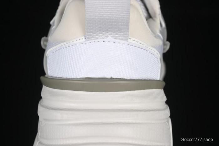 Nike Runtekk V2K Retro Low-Top Running Shoes with Cushlon Foam Midsole - FD0736-006