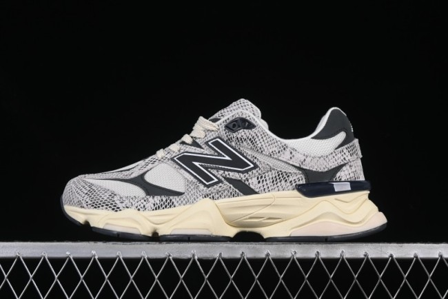 New Balance NB9060 Series Retro Casual Running Shoes with ABZORB Cushioning - U9060SNA