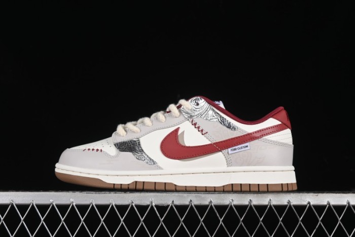 Nike Dunk Low Casual Sneakers with Chinese Style Gradient Design - FB7160-161