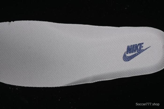 Nike Air Force 1 '07 Low Stussy Collaboration - Grey Pigskin Blue Sole Low-Top Casual Sneakers - SJ6698-005