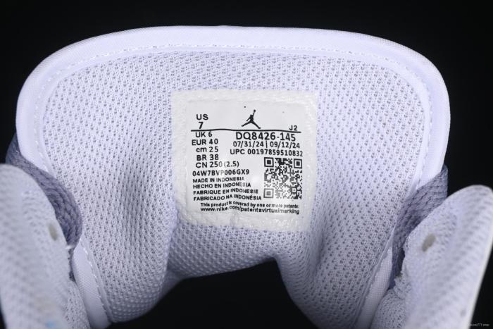 Nike Air Jordan 1 Mid AJ1 Culture Casual Sneakers in Haze Purple - DQ8426-145