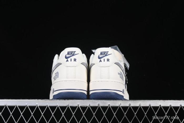 Nike Air Force 1 '07 Low The North Face Collaboration Off-White Blue Diamond Casual Sneakers - DM6688-001