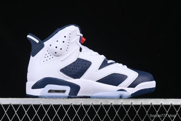 Nike Air Jordan 6 Retro  Olympic  Basketball Shoes - CT8529-164