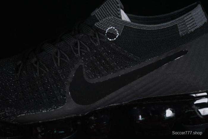 Nike Vapormax Flyknit Breathable Casual Running Shoes with Full-Length Air Cushion - 849558-007