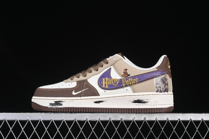 Nike Air Force 1 '07 Low  Harry Potter  Casual Sneakers with Comic Series Design - LJ2288-111