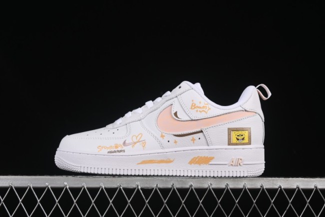 Nike Air Force 1'07 Low SpongeBob SquarePants Casual Sneakers - FB8971-070