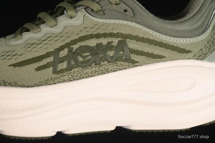 HOKA ONE ONE Bondi 9 Cushioned Running Shoes with Engineered Mesh Upper - 1162011 SSSC