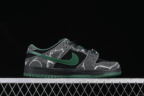 Nike There Skateboards x Nike SB Dunk Low Graffiti Art Style Collaboration SB Low-Top Casual Skate Shoes - HF7743-001