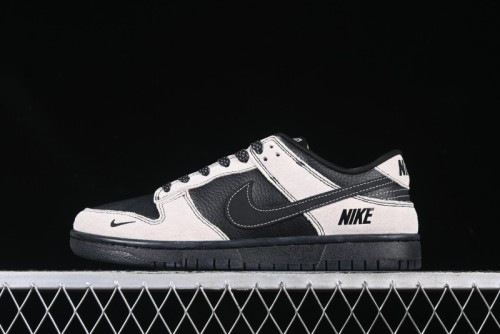 Nike SB Dunk Low Collaboration Skate Shoes in Black/Grey - SC9207-407