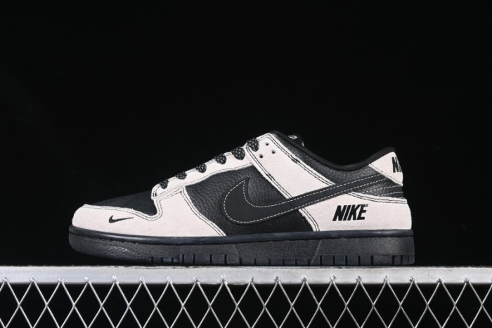 Nike SB Dunk Low Collaboration Skate Shoes in Black/Grey - SC9207-407