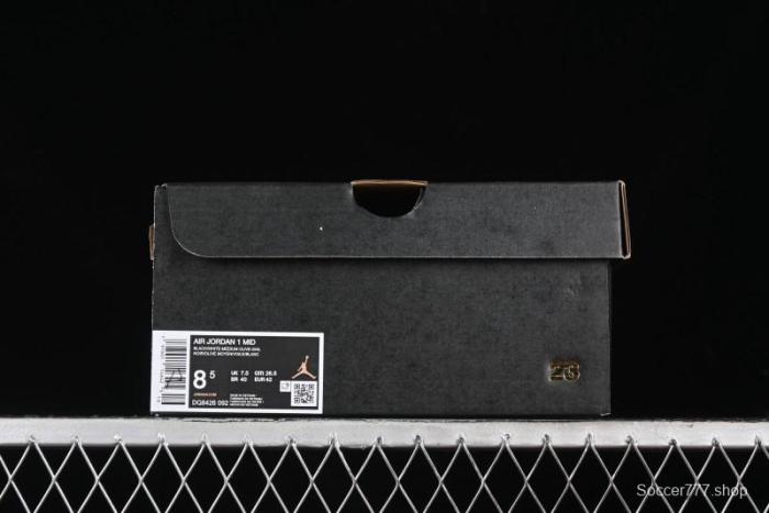 Nike Air Jordan 1 Mid AJ1 Army Green Mid-Top Casual Sneakers - DQ8426-092