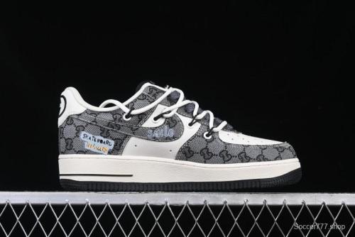 Nike Air Force 1 '07 Low Hip Hop Gucci Style Casual Sneakers - BD0077-555