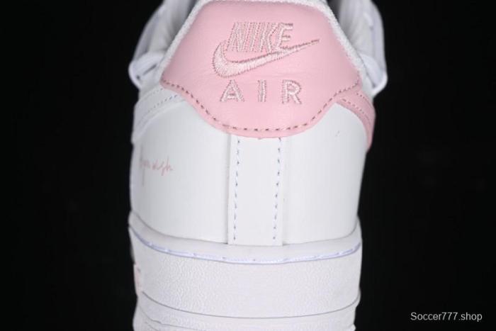 Nike Air Force 1 '07 Low Custom Spray Cherry Blossom Story Low-Top Casual Sneakers - ZH0316-052