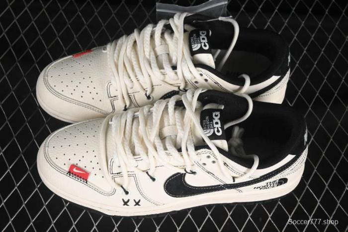 Nike SB Dunk Low The North Face Collaboration Anniversary Edition Customized Casual Skate Shoes - YX5066-286