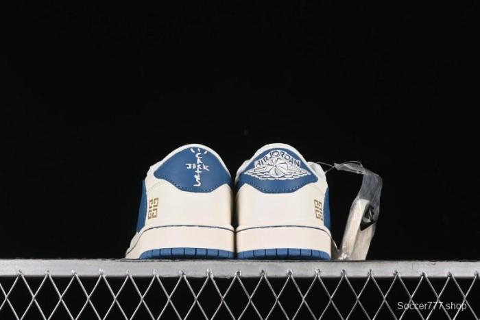 Nike Travis Scott x Fragment Design x Air Jordan 1 Low OG SP AJ1 Retro Casual Sneakers - CF3688-025