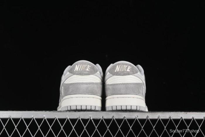 Nike SB Dunk Low BAPE Collaboration - Grey Pig 8th Anniversary Custom Low-Top Casual Skate Shoes - CH6336-226