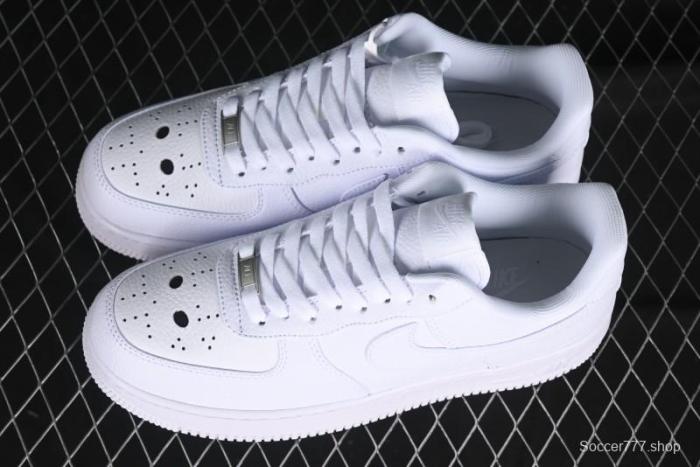 Nike Air Force 1 '07 Low Casual Sneakers with Full-Length Air Cushion - IB4025-100