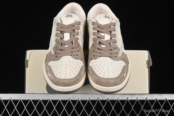 Nike Travis Scott x Fragment Design x Air Jordan 1 Low OG SP AJ1 Retro Sneakers - JH6089-001